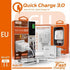Moxom QC3.0 Super Fast Phone charger- With cable- kh-67y